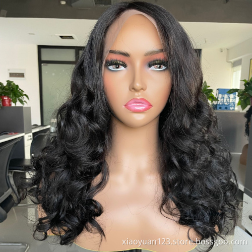 Mayqueen Wholesale Human Hair Vendors Natural Wave Brazilian Human Hair HD Transparent Lace Front Wigs For Black Women